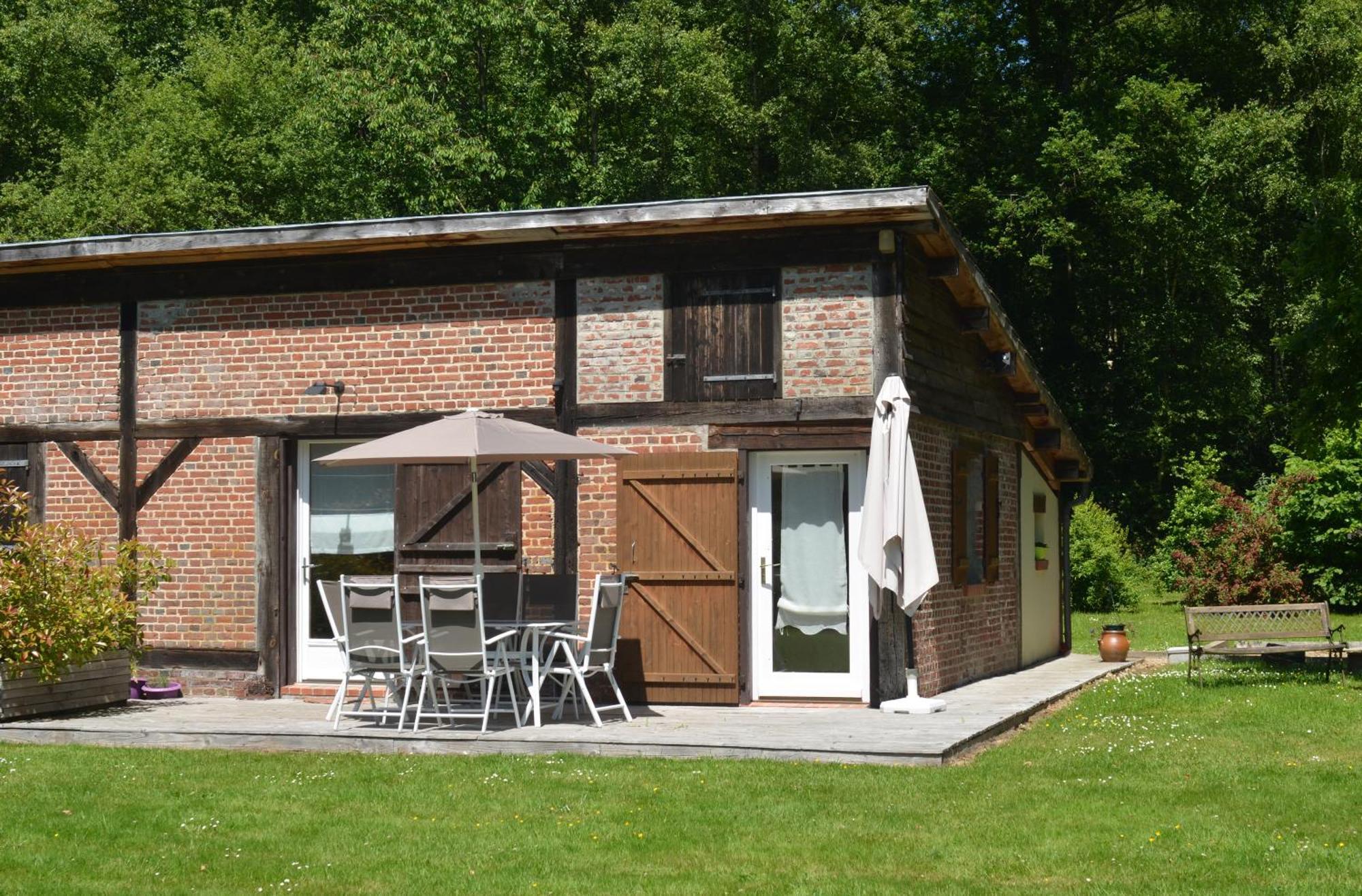 Domaine De La Mesange Bed & Breakfast Le Mesnil-Durand Exterior photo